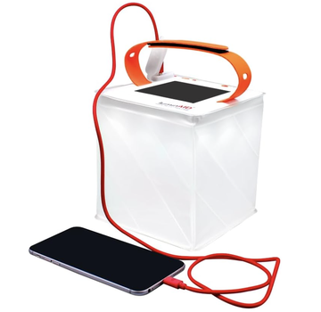 LuminAID Max QI 2-in-1 Solar Lantern with Phone Charger