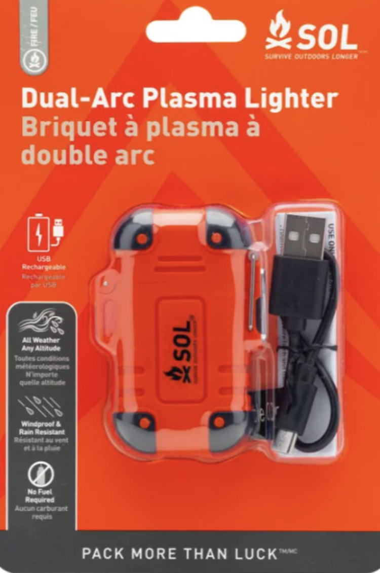SOL Survive Outdoors Longer Plasma Dual-Arc Lighter