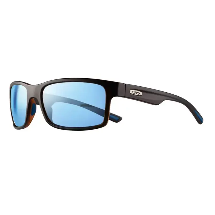 Revo Crawler Sunglasses - Matte Black-Tortoise/Blue Water