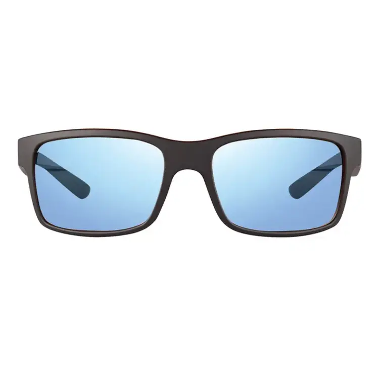 Revo Crawler Sunglasses - Matte Black-Tortoise/Blue Water