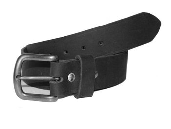 Bison Handcrafted Rough Cut Leather Belt