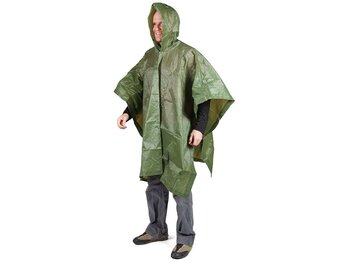Peregrine Lightweight Poncho - Evergreen
