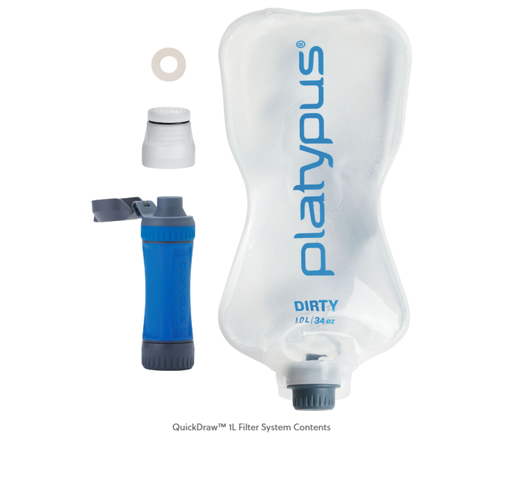 Platypus QuickDraw™ 1L Filter System