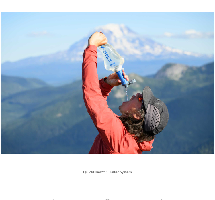 Platypus QuickDraw™ 1L Filter System