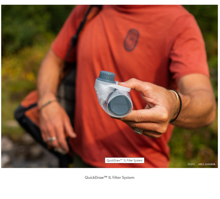Platypus QuickDraw™ 1L Filter System