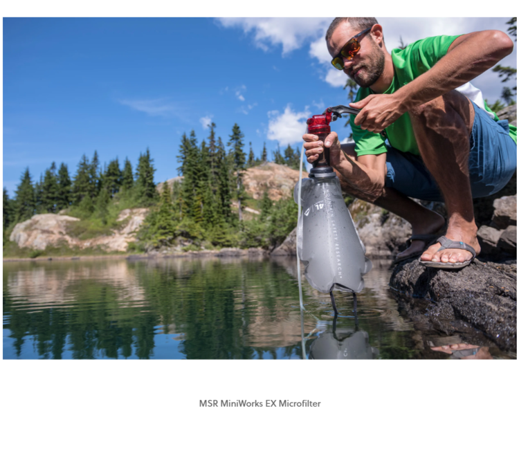 MSR Miniworks EX Microfilter