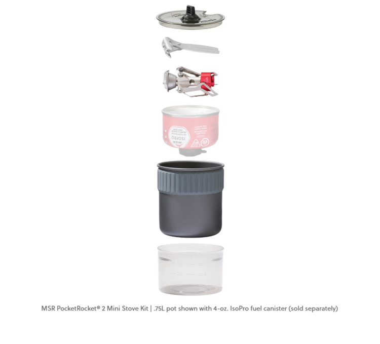 MSR PocketRocket® 2 Mini Stove Kit