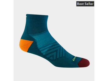 Darn Tough Vermont Men's Run 1/4 Ultra-Lightweight w/ Cushion