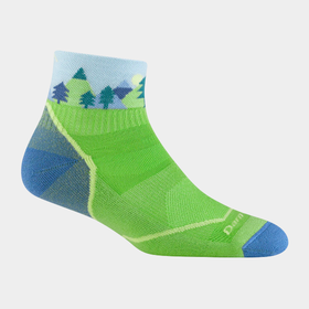 Darn Tough Vermont Kid's Quest 1/4 Lightweight Hiking Sock w/ Cushion