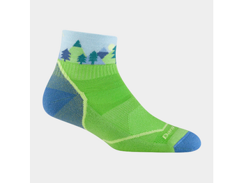 Darn Tough Vermont Kid's Quest 1/4 Lightweight Hiking Sock w/ Cushion