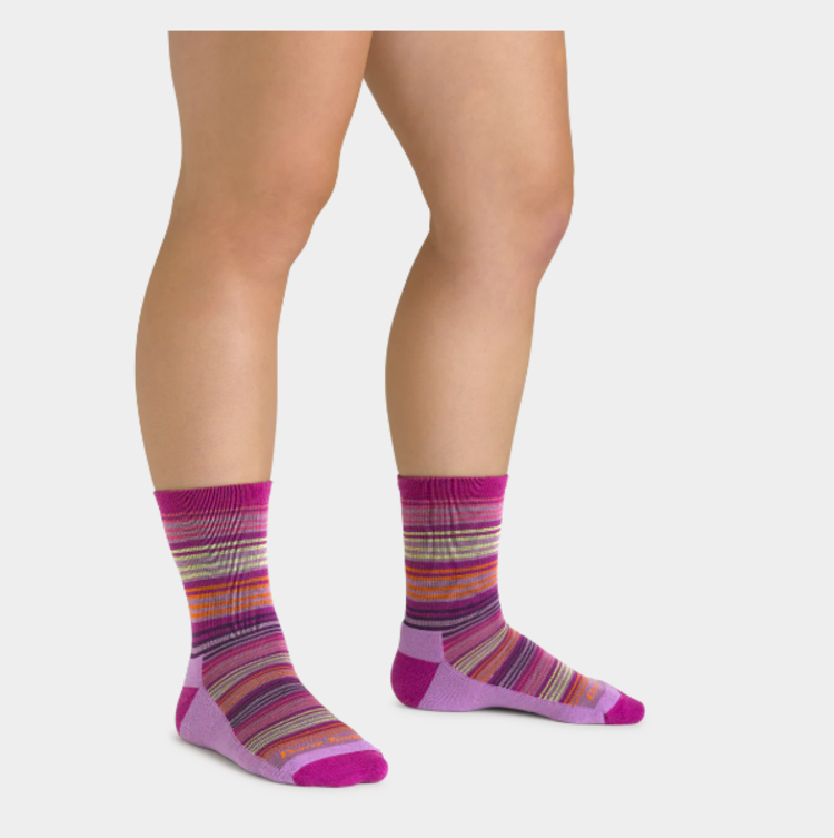 Darn Tough Vermont Kid's Zebra Canyon Micro Crew Lightweight Hiking Sock