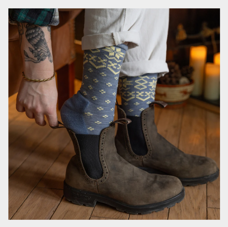 Darn Tough Vermont Women's Shetland Crew Lightweight Lifestyle Sock