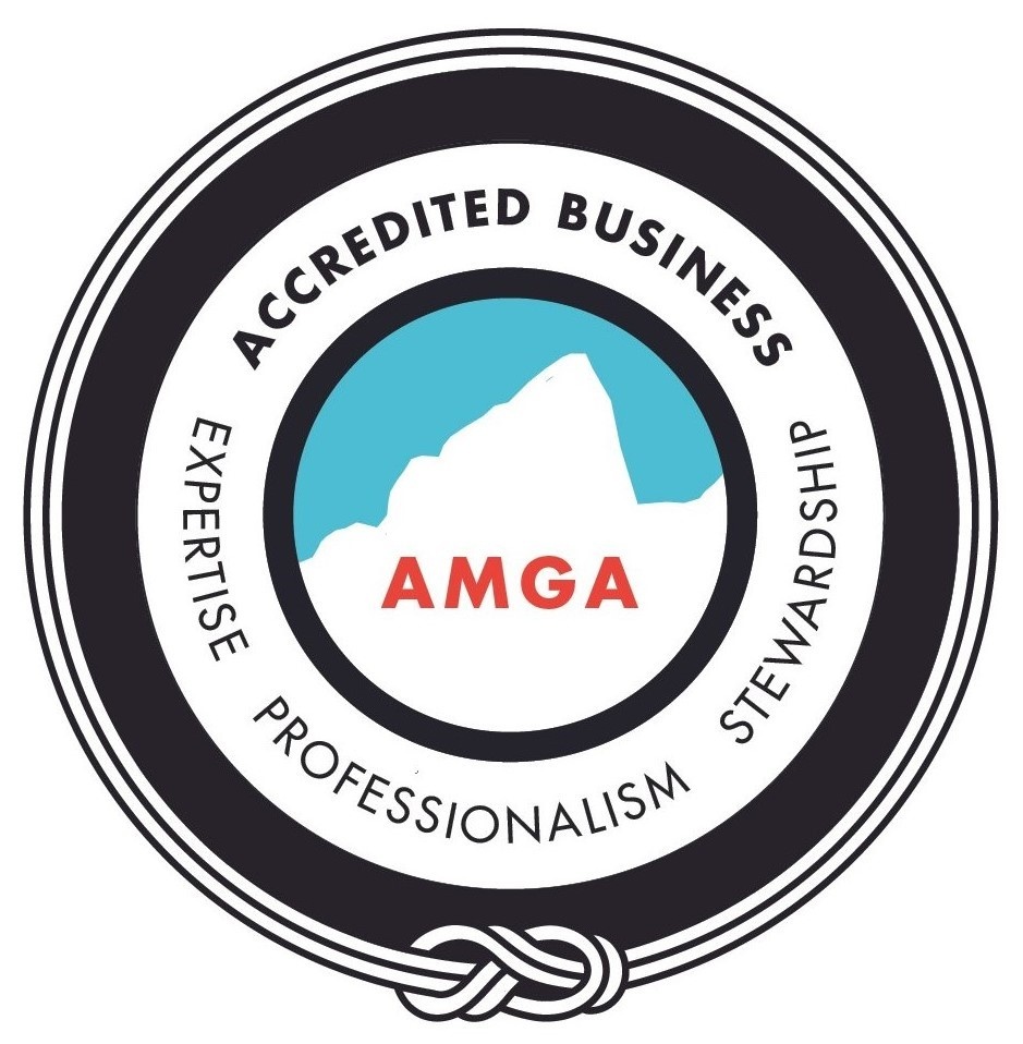 American Mountain Guide Association Accreditation Logo