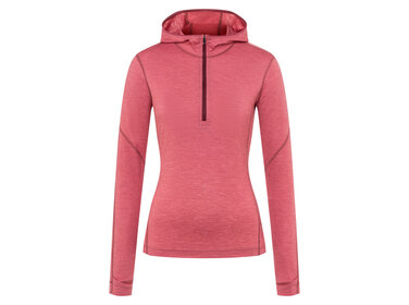 Black Diamond Women's Solution 150 Merino Base layer Crew Quarter Zip Hoody