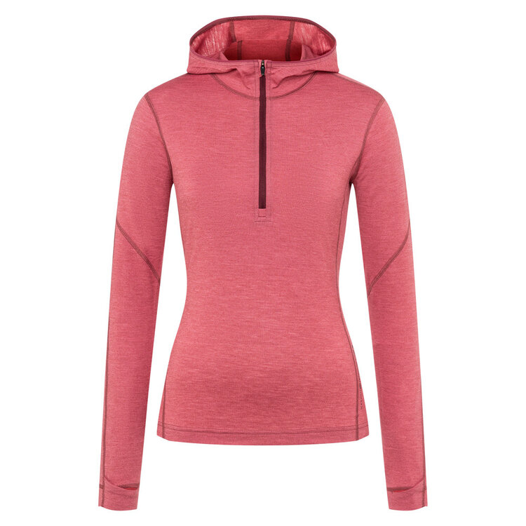 Black Diamond Women's Solution 150 Merino Base layer Crew Quarter Zip Hoody