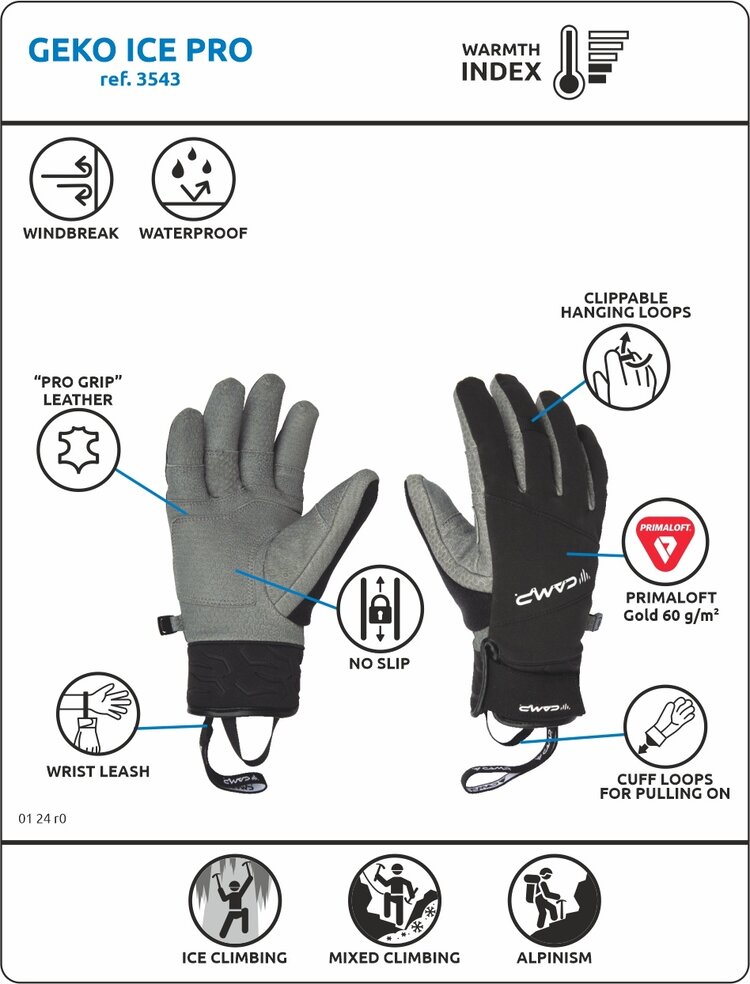 CAMP Geko Ice Pro Glove