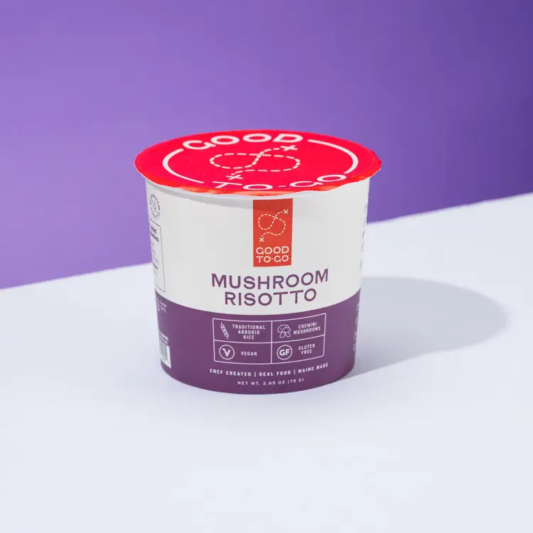 Good To-Go Mushroom Risotto Cup