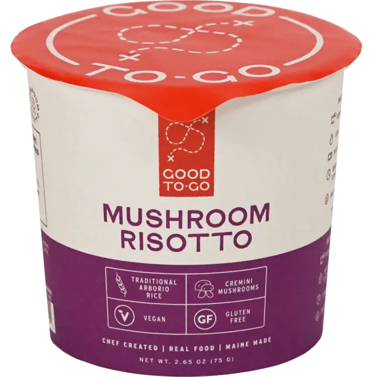 Good To-Go Mushroom Risotto Cup