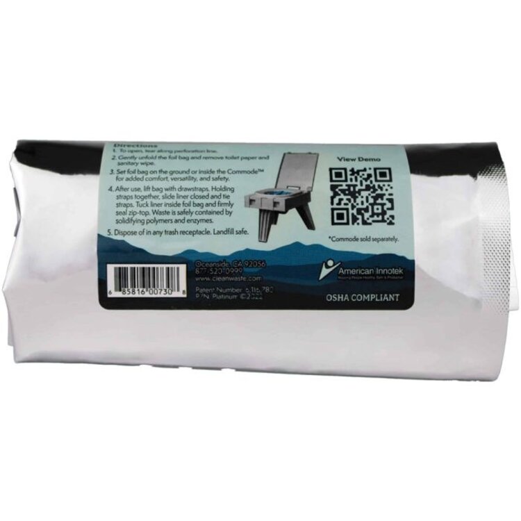 cleanwaste Platinum Wag Bag