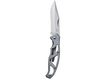 GERBER Paraframe I Grey Serrated Clam Pocket Knife