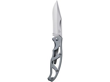GERBER Paraframe I Grey Serrated Clam Pocket Knife