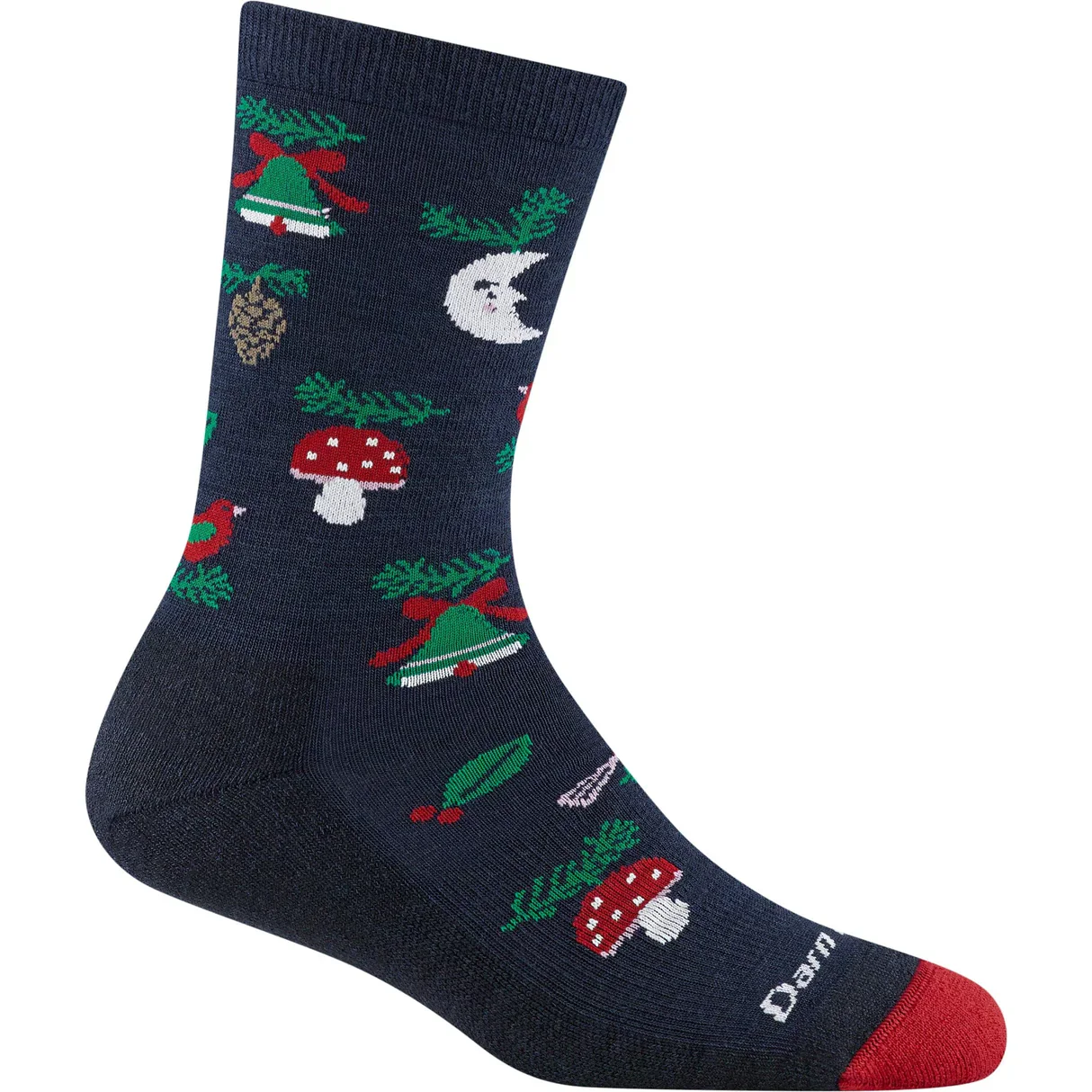 (取寄) ダーンタフバーモント レディース ティンセル タウン クルー ライトウェイト ウィズ クッション Darn Tough Vermont women Tinsel Town Crew Lightweight with Cushion Eclipse Women's Tinsel Town Crew Lightweight W/ Cushion - Alpenglow