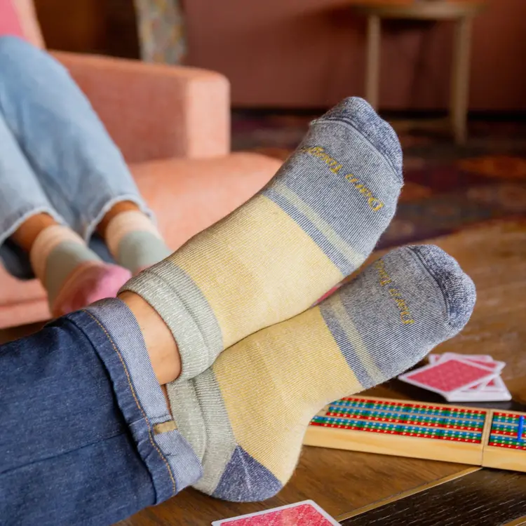 Darn Tough Vermont Men's Apres No Show Heavyweight W/ Cushion