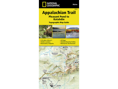 National Geographic Appalachian Trail: Pleasant Pond to Katahdin No. 1513