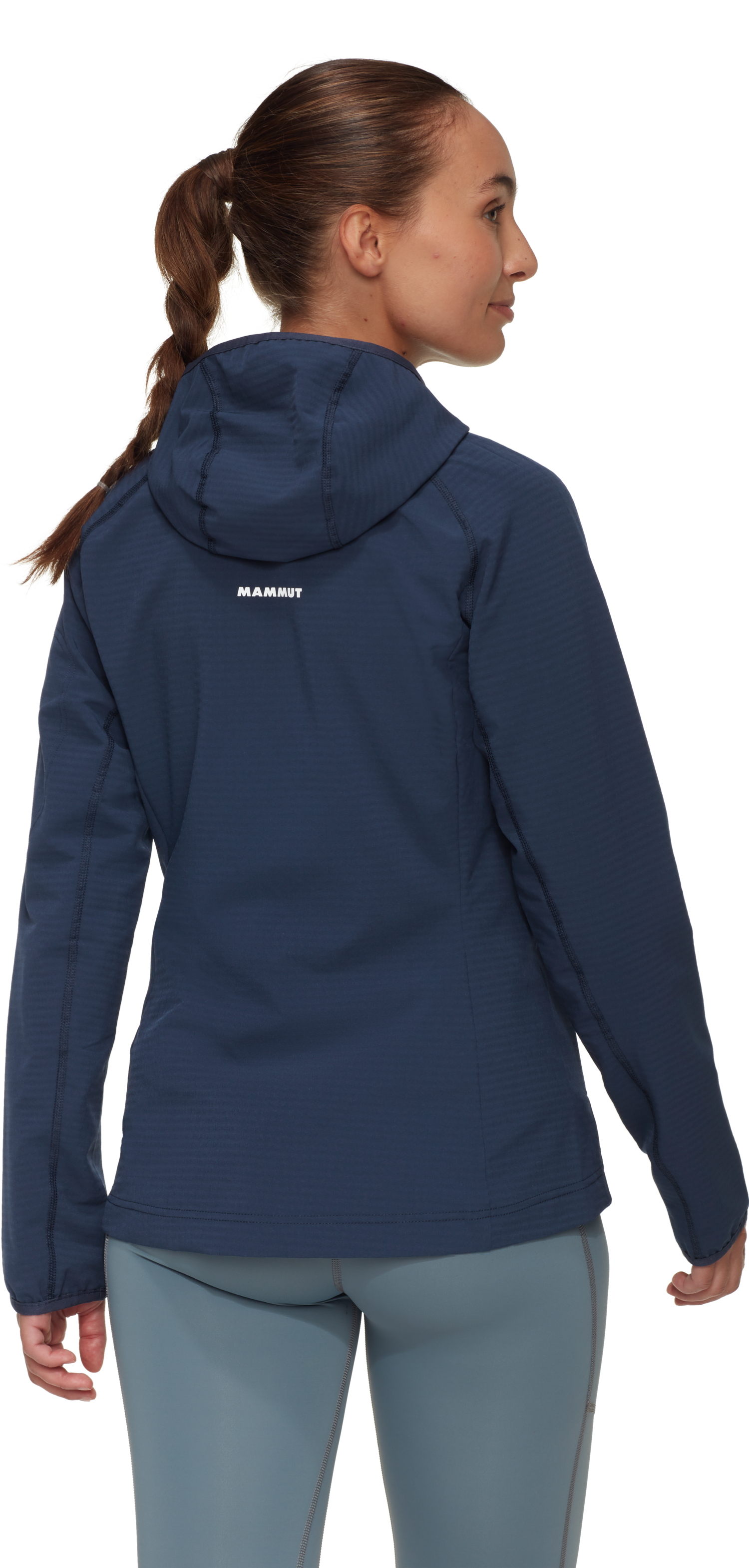 MAMMUT マムート Madris ソフトシェル womens ジャケット Women's Madris Light ML Hooded Jacket - Alpenglow Adventure Sports