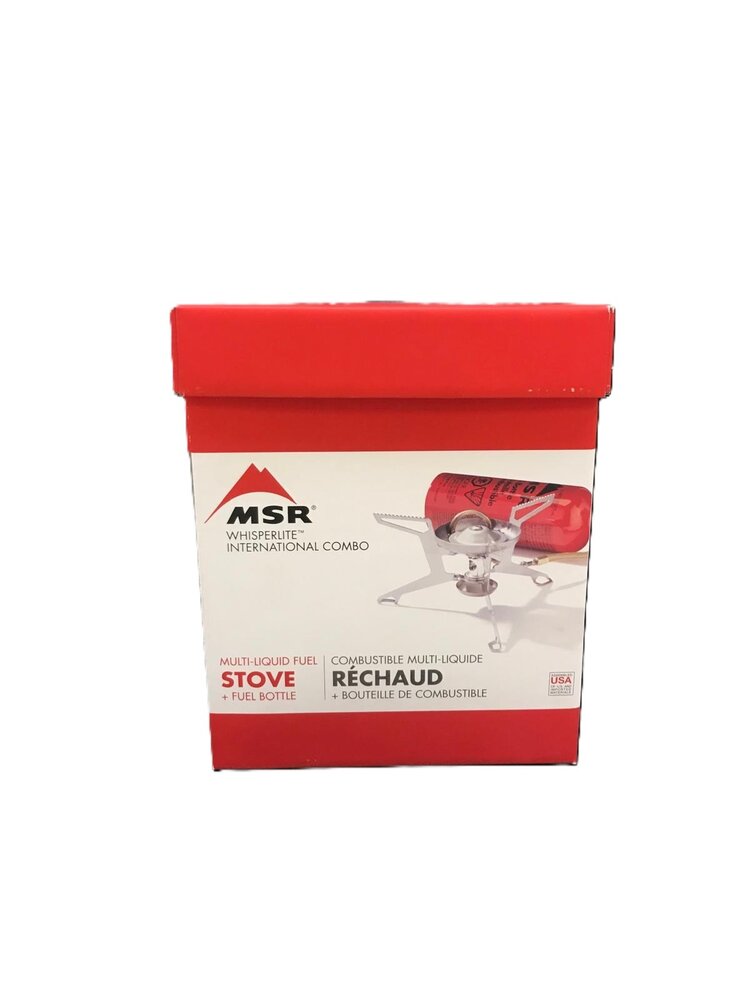 MSR WhisperLite International V2 Stove and Fuel Bottle Combo
