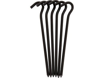 Liberty Mountain Aluminum Hooked Tent Pegs - 6 Pack