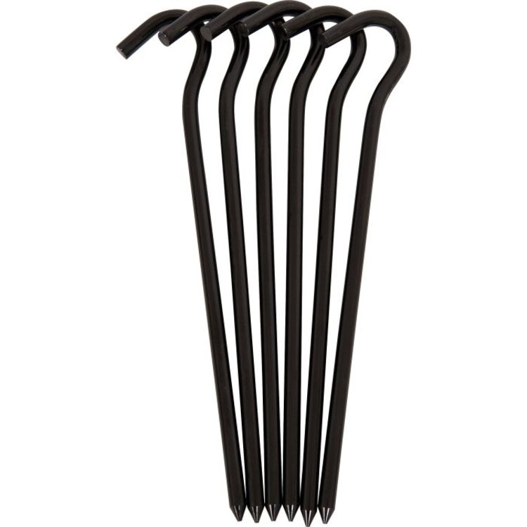 Liberty Mountain Aluminum Hooked Tent Pegs - 6 Pack