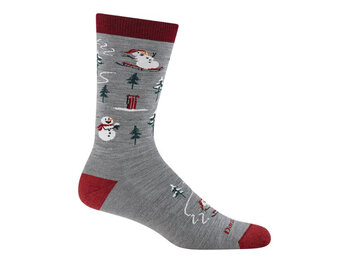 Darn Tough Vermont Men's Merino Sled Head Crew Lightweight Sock With Cushion