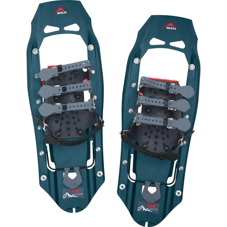 MSR Evo Ascent Snowshoes - Teal - 22 inch