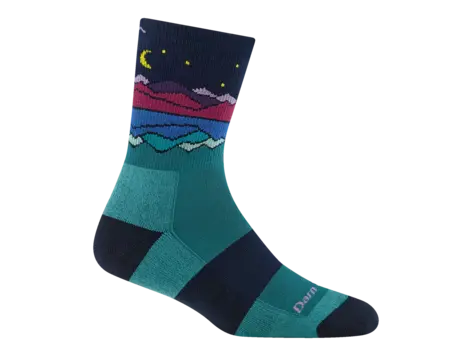Darn Tough Vermont Mirror Lake Micro Crew Midweight Sock With Cushion