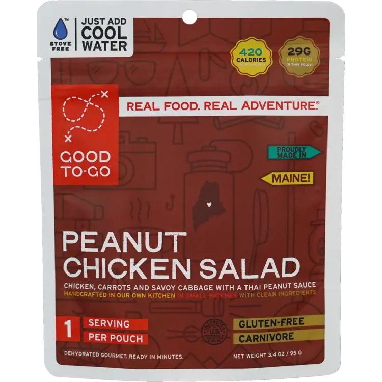 Good To-Go Peanut Chicken Salad Dehydrated Meal - Single