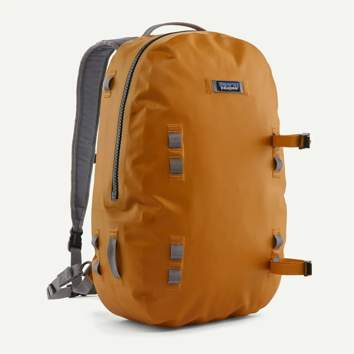 patagonia backpack waterproof Guidewater The Patagonia 29L Guidewater Backpack is built for rugged performance while fishing Patagonia Guidewater Backpack Golden Caramel/Noble