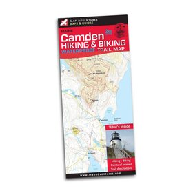 Map Adventures Camden Hiking and Biking Waterproof Trail Map 2nd Edition