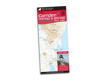 Map Adventures Camden Hiking and Biking Waterproof Trail Map 2nd Edition
