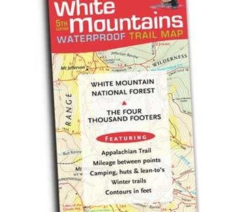 Map Adventures White Mountains Waterproof Trail Map