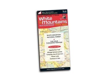 Map Adventures White Mountains Waterproof Trail Map