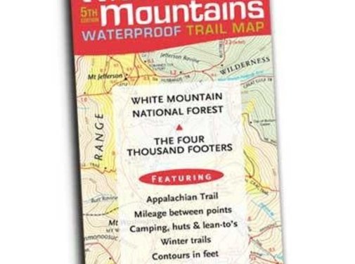 Map Adventures White Mountains Waterproof Trail Map