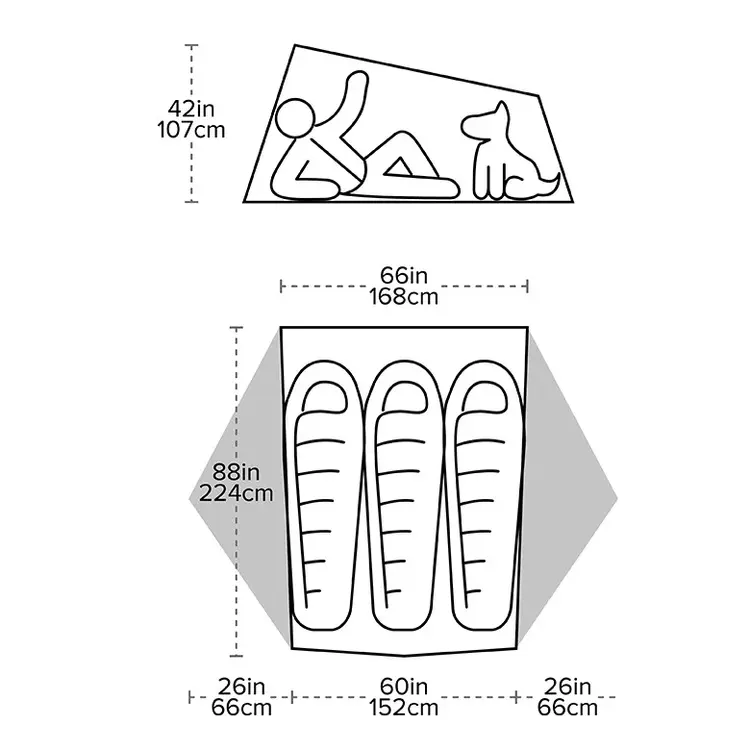 Big Agnes Tiger Wall Ultralight Backpacking Tent
