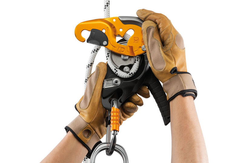 Petzl Descender I'D S - Yellow