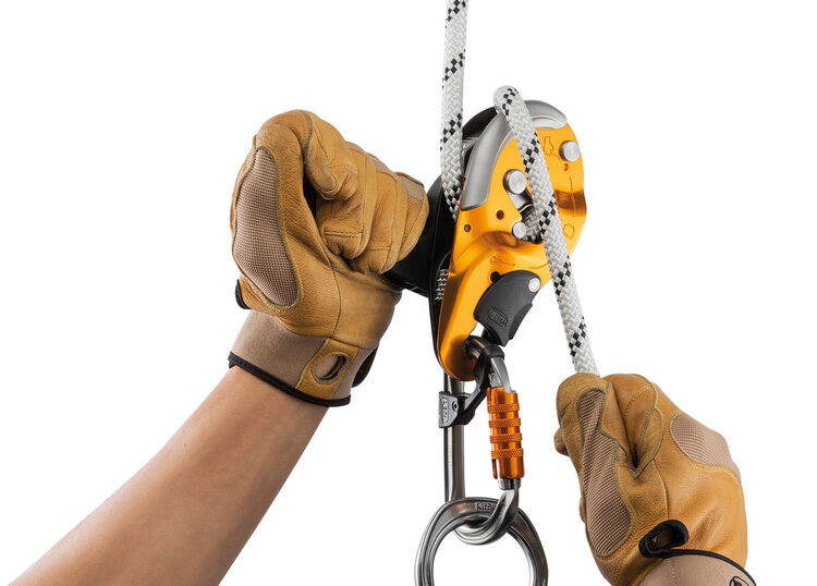 Petzl Descender I'D S - Yellow
