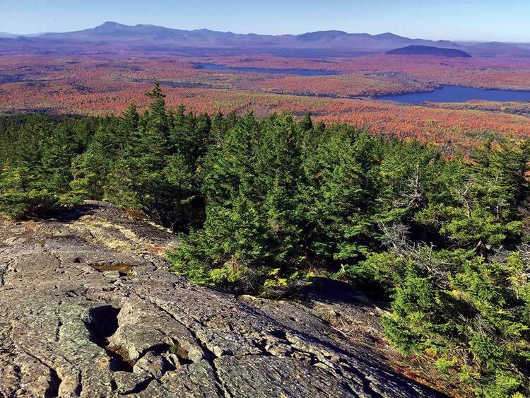 Map Adventures Katahdin Woods & Waters Waterproof Trail Map