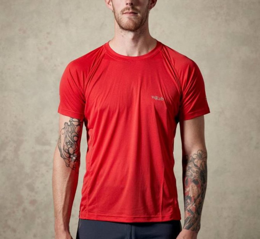 RAB MENS INTERVAL TEE