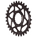 absoluteBLACK Absolute Black Spiderless Raceface Cinch Direct Mount Oval Chainring