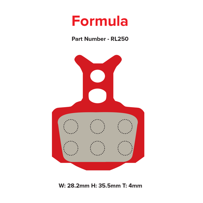 MTX Braking Red Label Race Brake Pads 