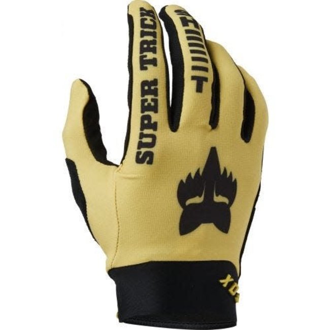 Fox Defend Glove Supr Trik Yellow